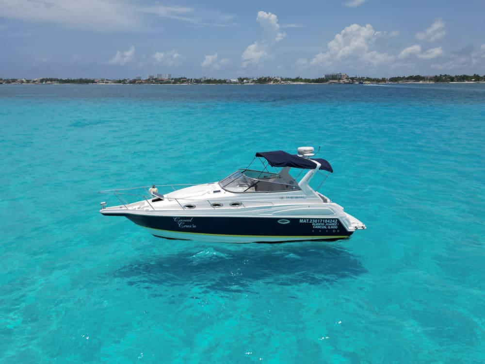 Découvrez Cancún lors d'une excursion d'une journée en bateau à moteur. 2