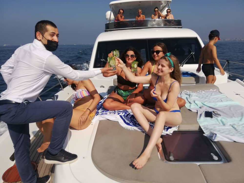 Excursion privée de natation avec rafraîchissements
