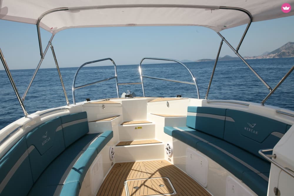 Brise Adriatique : excursion d'une demi-journée en bateau à moteur au départ de Dubrovnik 4
