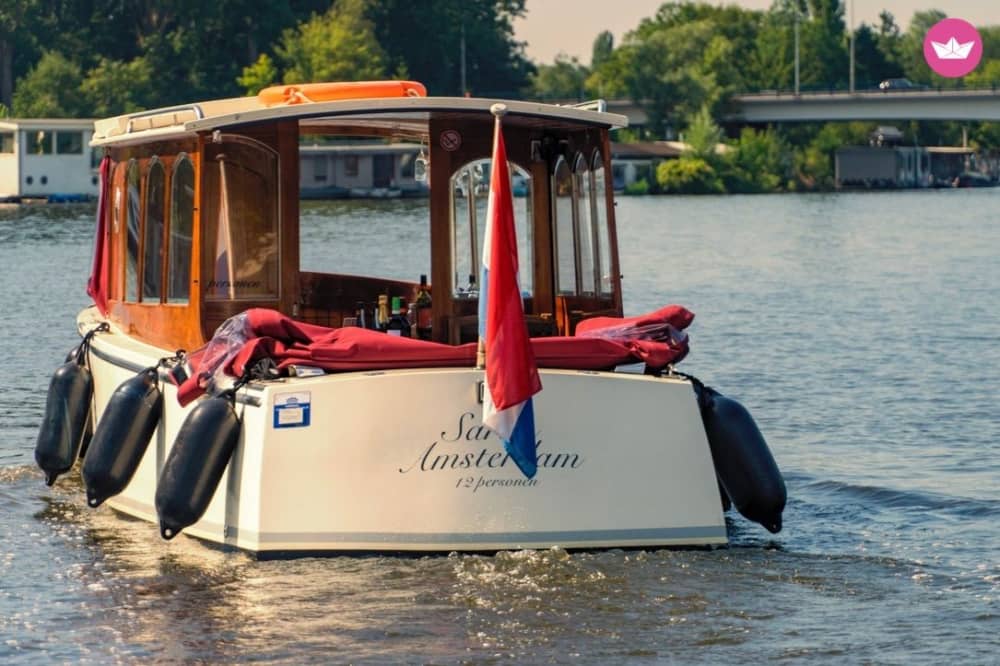 Excursion privée en bateau de 2 heures à Amsterdam – Découvrez la ville depuis l'eau