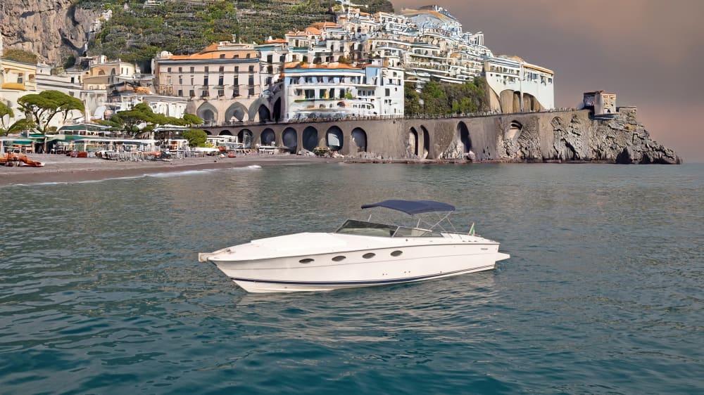 Excursion privée en hors-bord sur la côte amalfitaine et à Capri 2