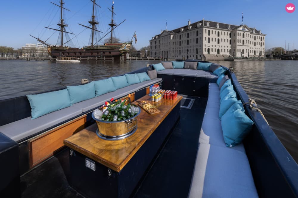 Découvrez le meilleur d'Amsterdam depuis l'eau – Croisière privée guidée de 2 heures