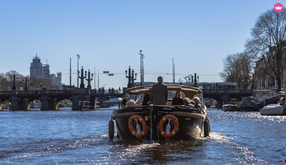 Le meilleur d'Amsterdam en 60 minutes – Visite privée en bateau 6