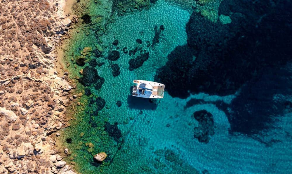 Joyaux cachés et sites emblématiques : une aventure de 5 heures en voilier à Mykonos