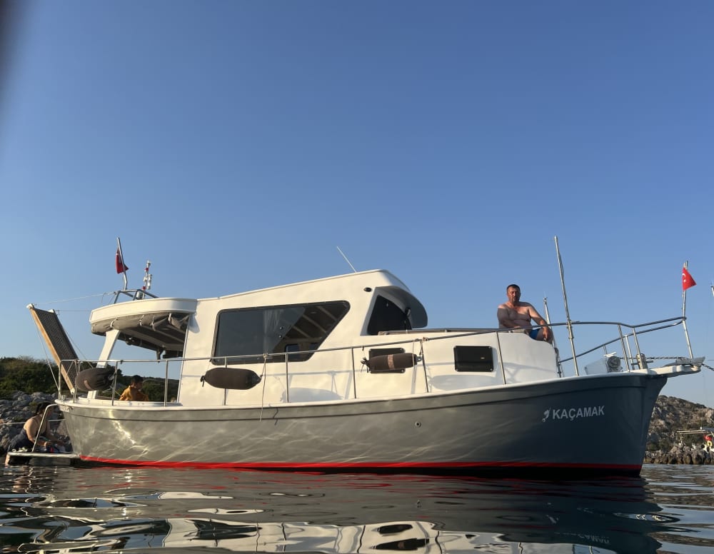 Profitez d'une demi-journée en bateau à moteur à Bodrum 2