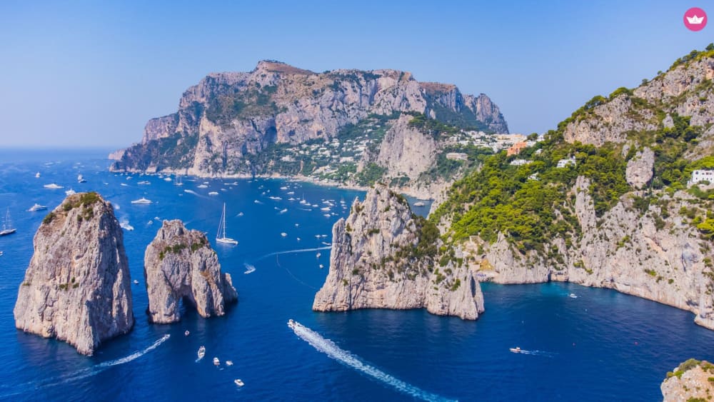Brava 25 WA: Excursion de 7 heures sur la côte amalfitaine et à Capri au départ de Positano
