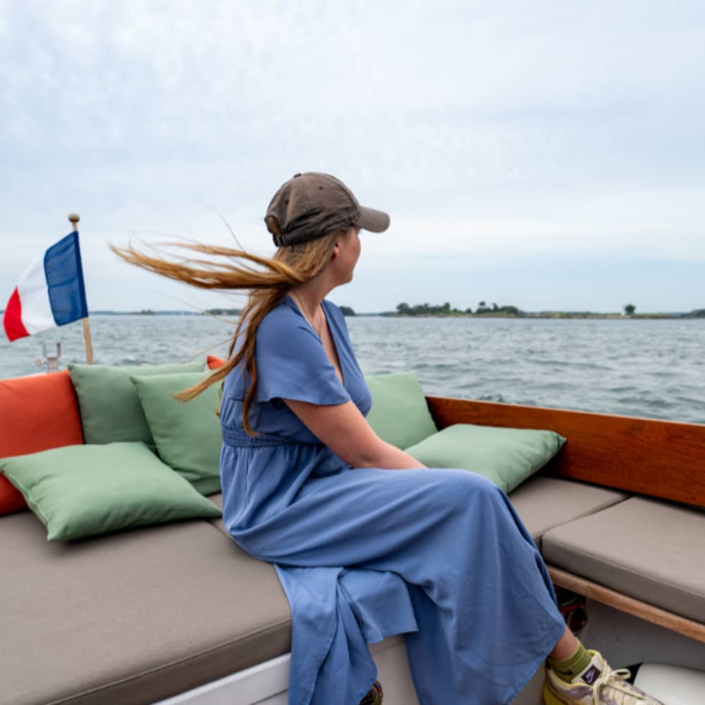 Croisière Histoire & Nature: journée en pinasse depuis Larmor-Baden (6h)