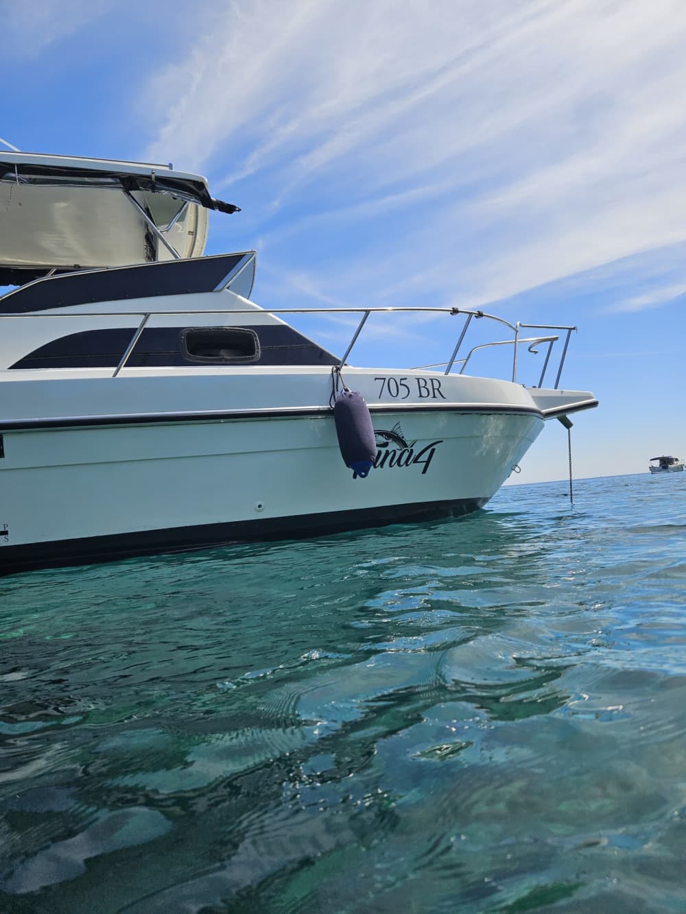 Profitez d'une demi-journée en bateau à moteur à Bar