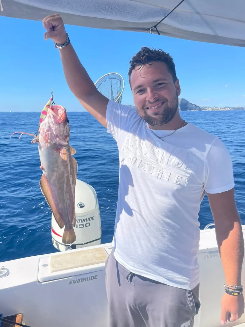 Pêche à la traîne en haute mer