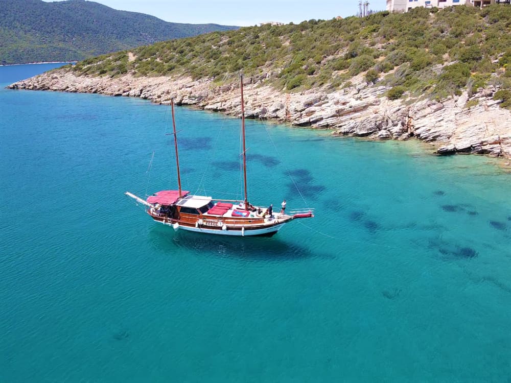 Croisière au coucher du soleil à Bodrum avec dîner inclus. 3