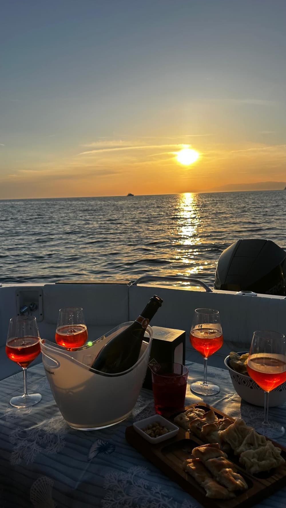 Excursion au coucher du soleil avec apéritif - Rapallo