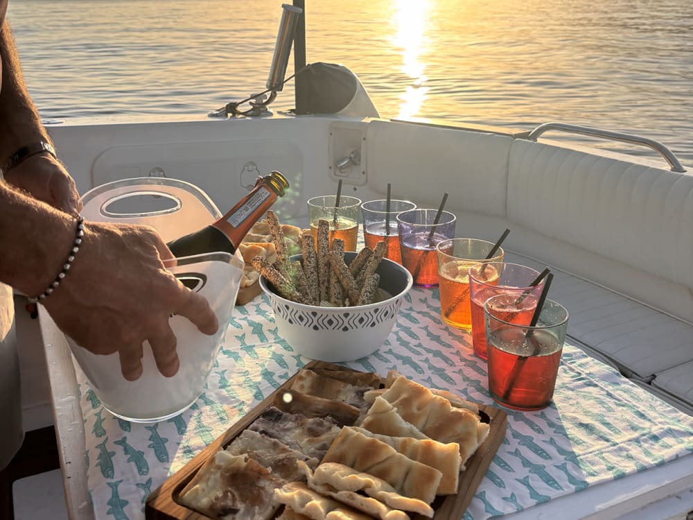 Excursion au coucher du soleil avec apéritif - Rapallo 2