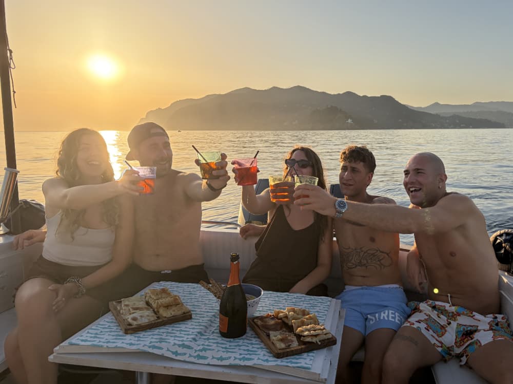 Excursion au coucher du soleil avec apéritif - Rapallo 3