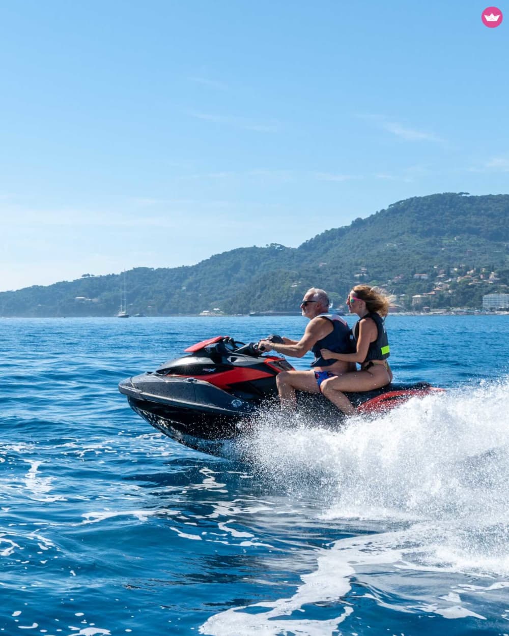 Excursion en jet ski avec skipper de Rapallo – 1 heure d'adrénaline et de plaisir