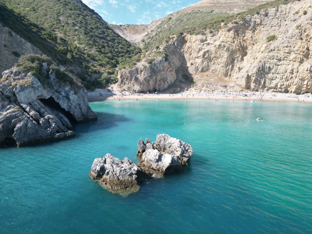 Croisière privée de luxe en yacht | 8 heures le long des côtes de Sesimbra et Tróia 2