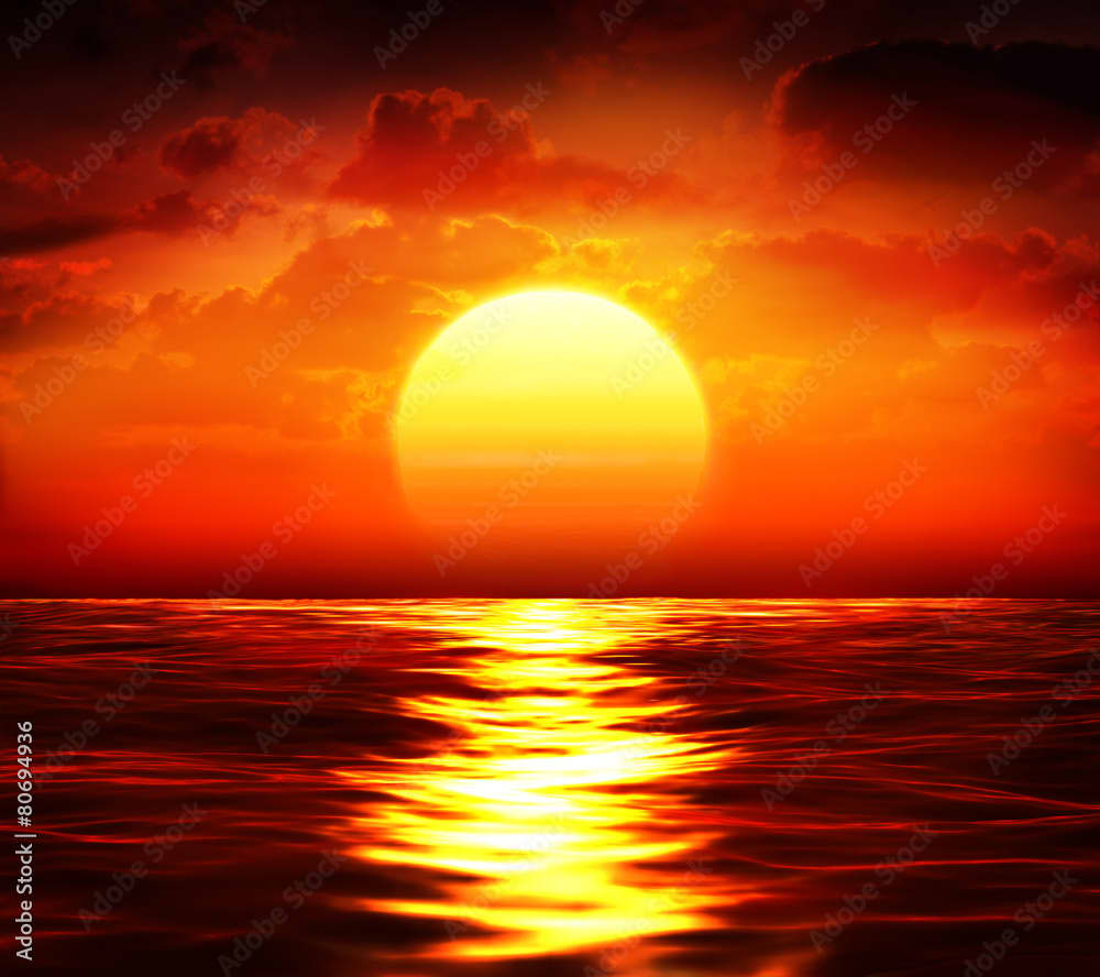 Coucher de soleil