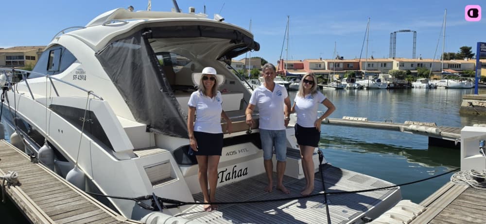 full day de yatch privé au Cap d'Adge