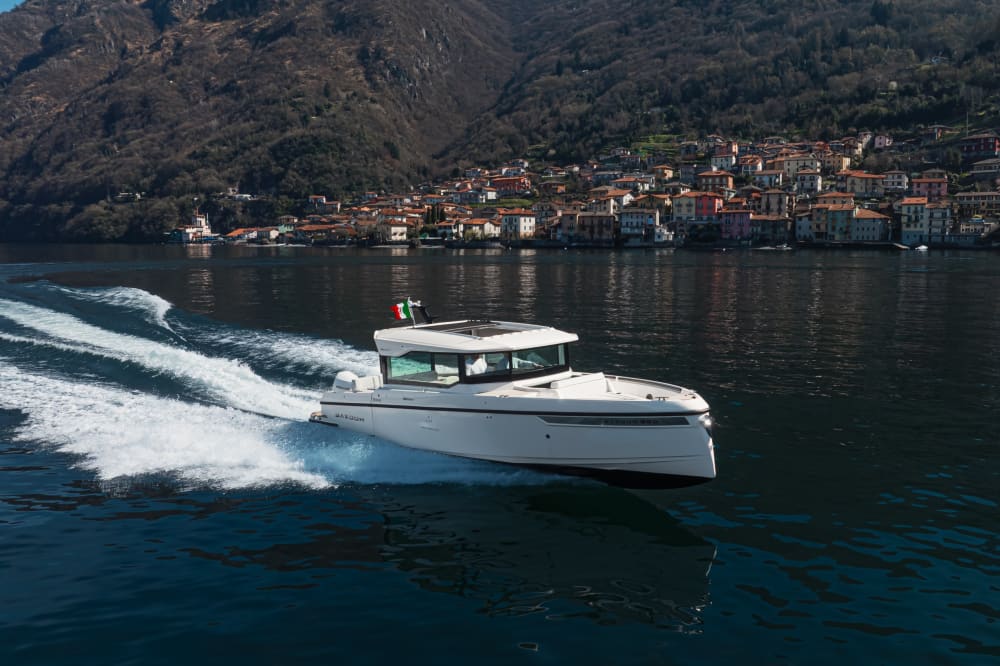 Croisières sur le lac de Côme : Le Bellagio vu du lac — Quatre heures à bord du Saxdor 320 GTC parmi les villas et les promontoires du lac de Côme