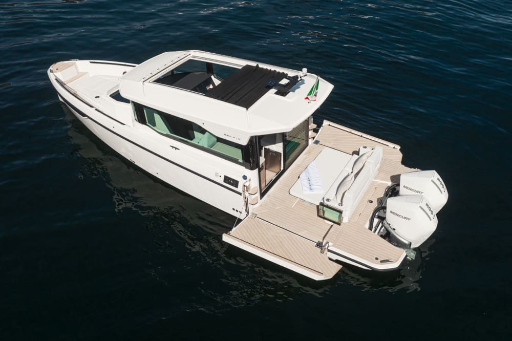 Croisières sur le lac de Côme : Le Bellagio vu du lac — Trois heures à bord du Saxdor 320 GTC au milieu des villas et des promontoires du lac de Côme
