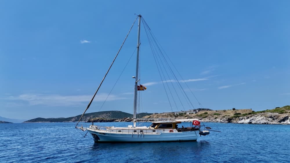 Excursion d'une journée en goélette privée de luxe à la découverte des baies turquoise de Bodrum 4