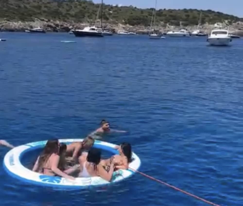Dîner au coucher du soleil sur un bateau au départ de Porto Ercole avec apéritif à Cala Lunga 5
