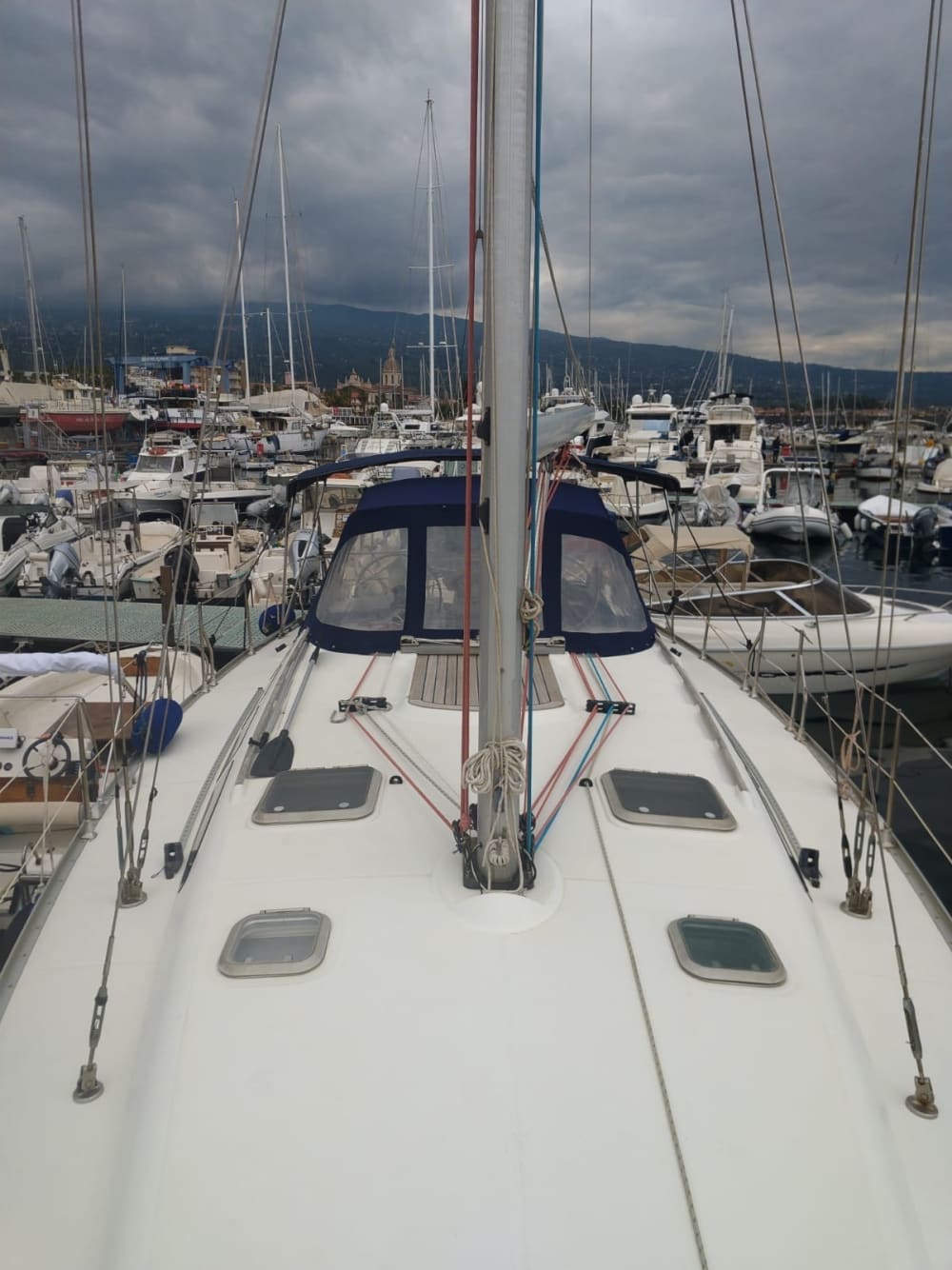 Demi-journée de navigation, avec l'Etna à l'horizon 6
