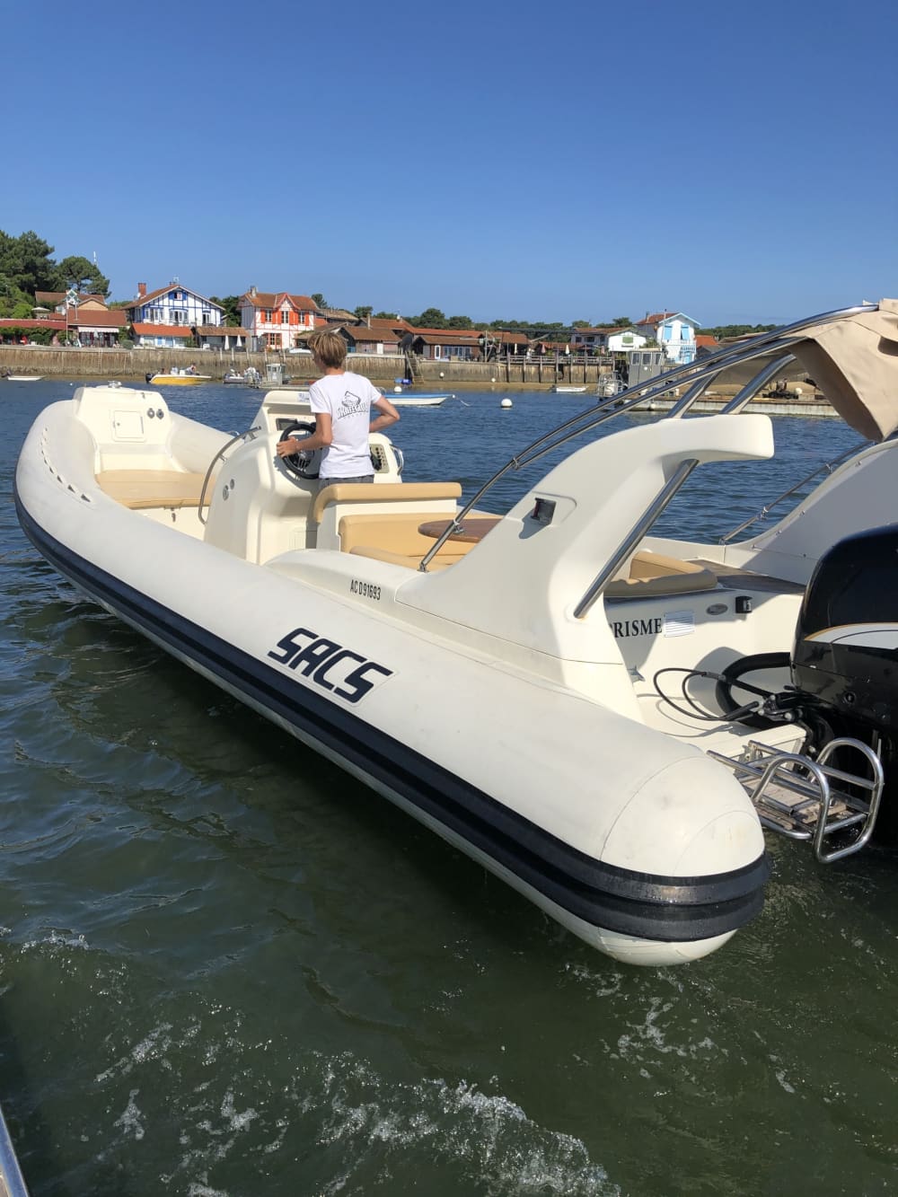 4h pour découvrir Lège-Cap-Ferret en bateau à moteur