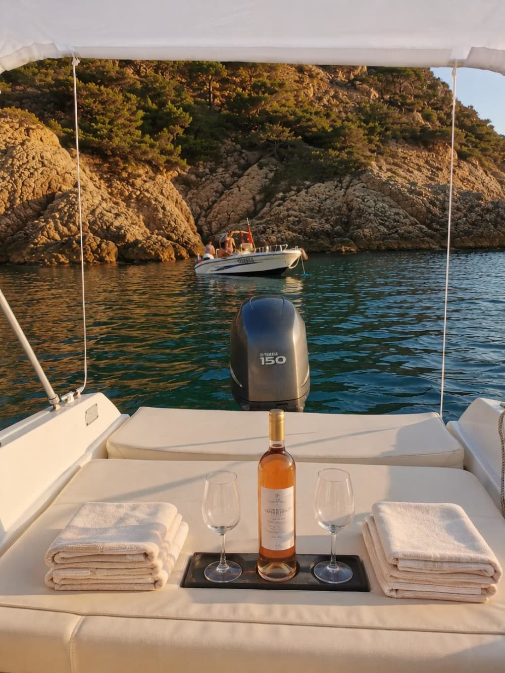 Mer, amour et soleil: une journée riche en émotions à bord d'un bateau à moteur 2