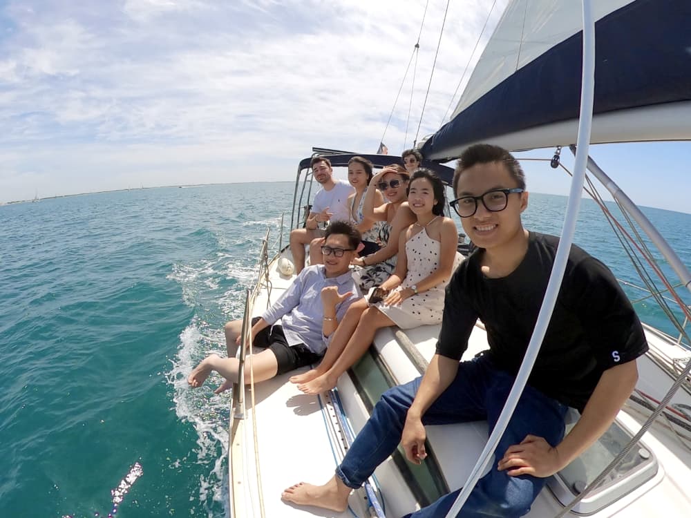 Journée Évasion: navigation sur voilier 12m dans la baie, baignade 4