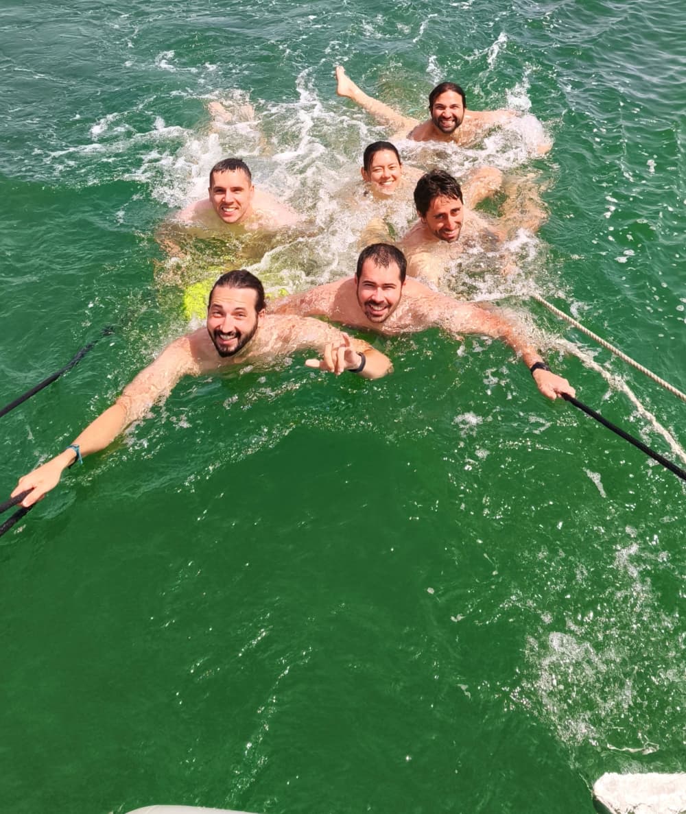 Journée Évasion: navigation sur voilier 12m dans la baie, baignade 6