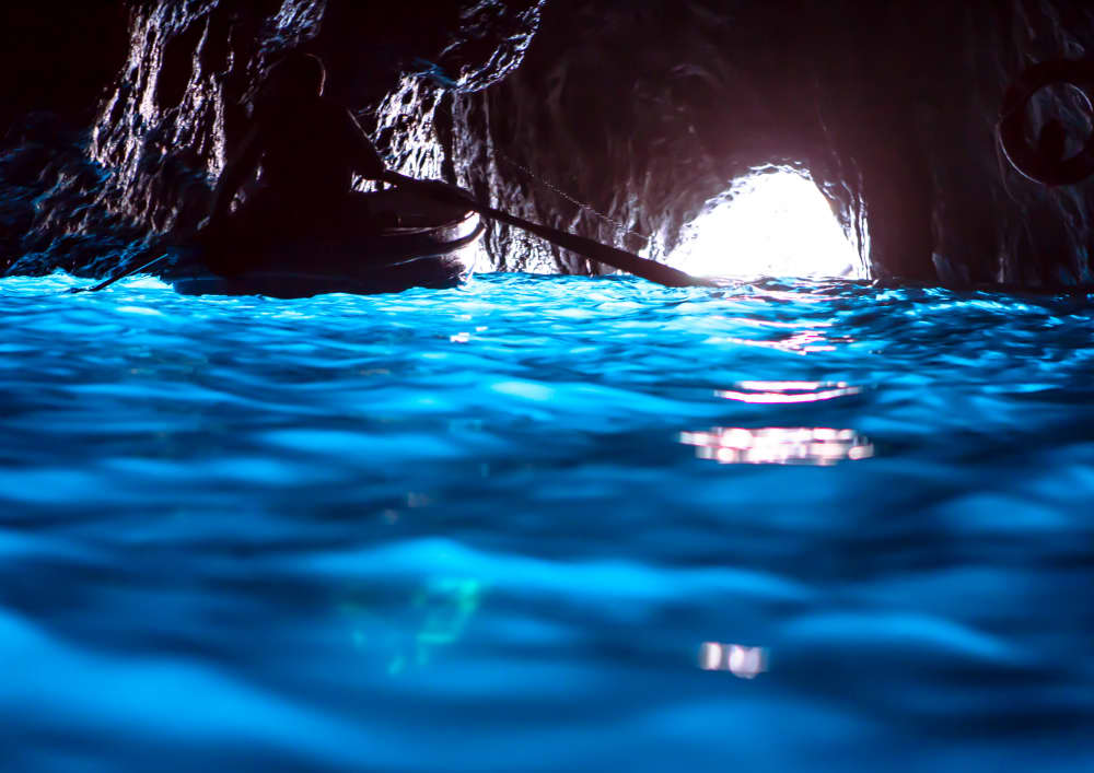 Ambiance Capri depuis Positano : excursion privée en bateau avec boissons et temps libre autour de l’île