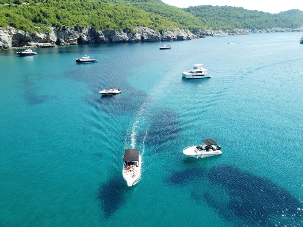 Découvrez les îles Élaphites – Excursion privée en bateau de 4 h 4
