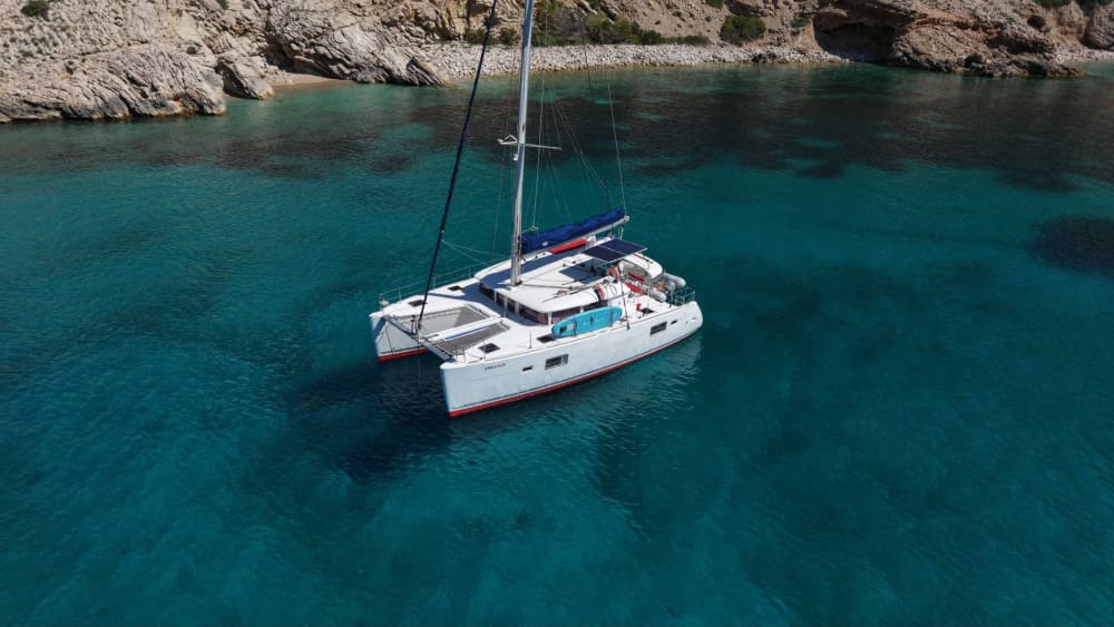 Excursion en catamaran à Formentera: Ses Illetes et l'île d'Espalmador