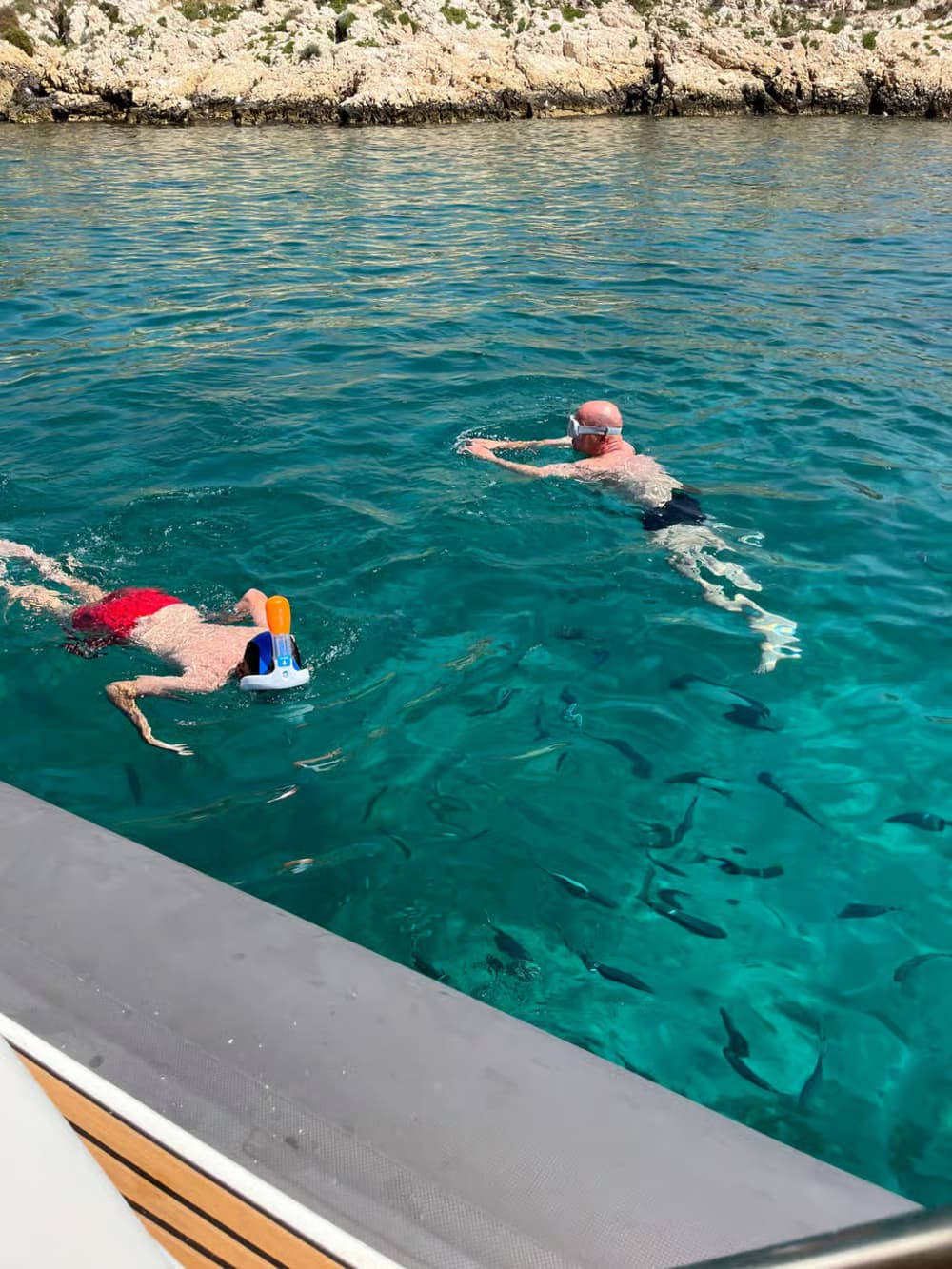 Balade en bateau Marseille aux calanques du frioul. 2