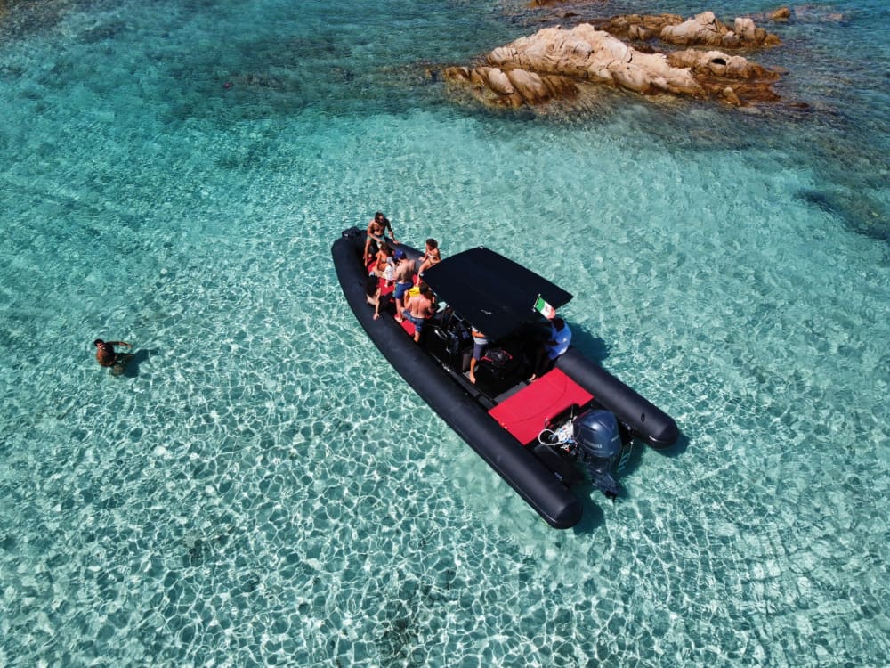 Excursion privée en canot autour de La Maddalena 2