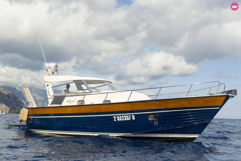 Excursion en bateau à Positano et dans le fjord de Furore