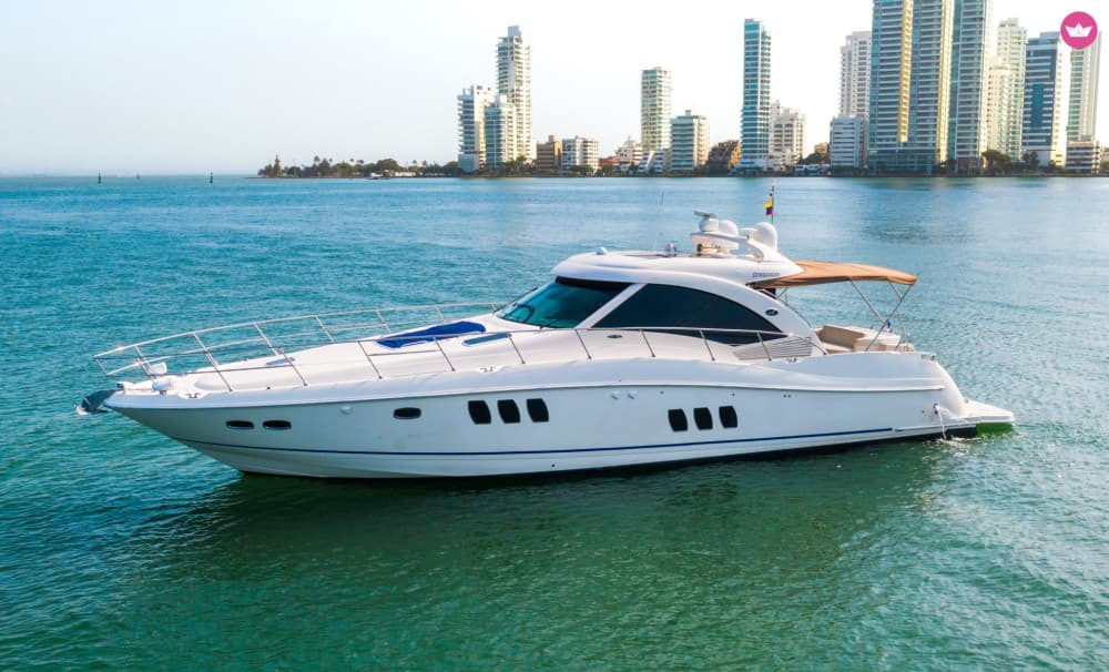 Excursion d'une demi-journée en yacht de luxe: baie de Carthagène