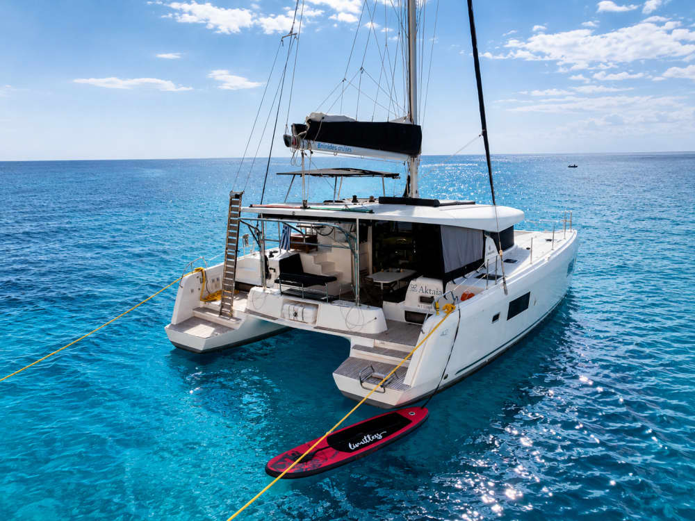 Catamaran privé - Croisière au coucher du soleil à Paros et Antiparos avec plats signature du chef 5