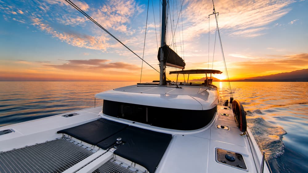 Catamaran privé - Croisière au coucher du soleil à Paros et Antiparos avec plats signature du chef 6