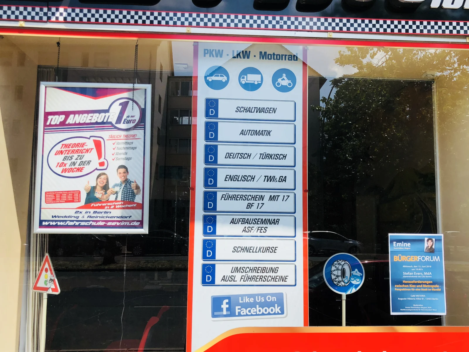 Fahrschule Sevim Reinickendorf Scharnweberstrasse Reinickendorf Clickclickdrive