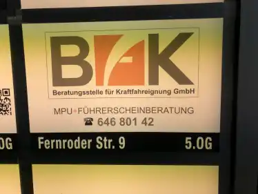 School BfK Beratungsstelle für Kraftfahreignung GmbH Mitte 1