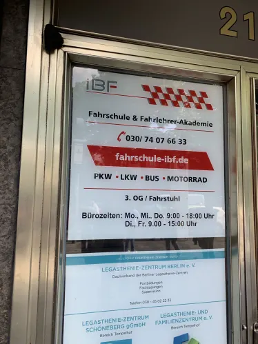 IBF Internationales Bildungs- und Fahrschulzentrum in Schöneberg