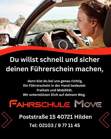 FAHRSCHULE MOVE & MPU Hilden in Hochdahl