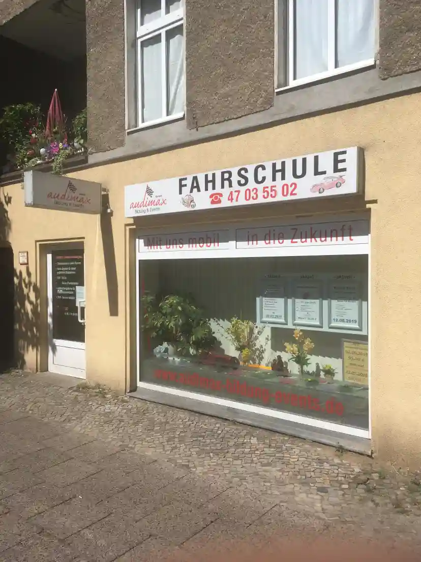 Fahrschule audimax GmbH - Bildung & Events Hauptstr. Wilhelmsruh 3