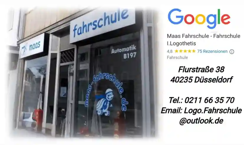 Fahrschule DriveAcademy Logothetis Flurstraße 38 40235 Düsseldorf - Flingern. Flingern Nord 2