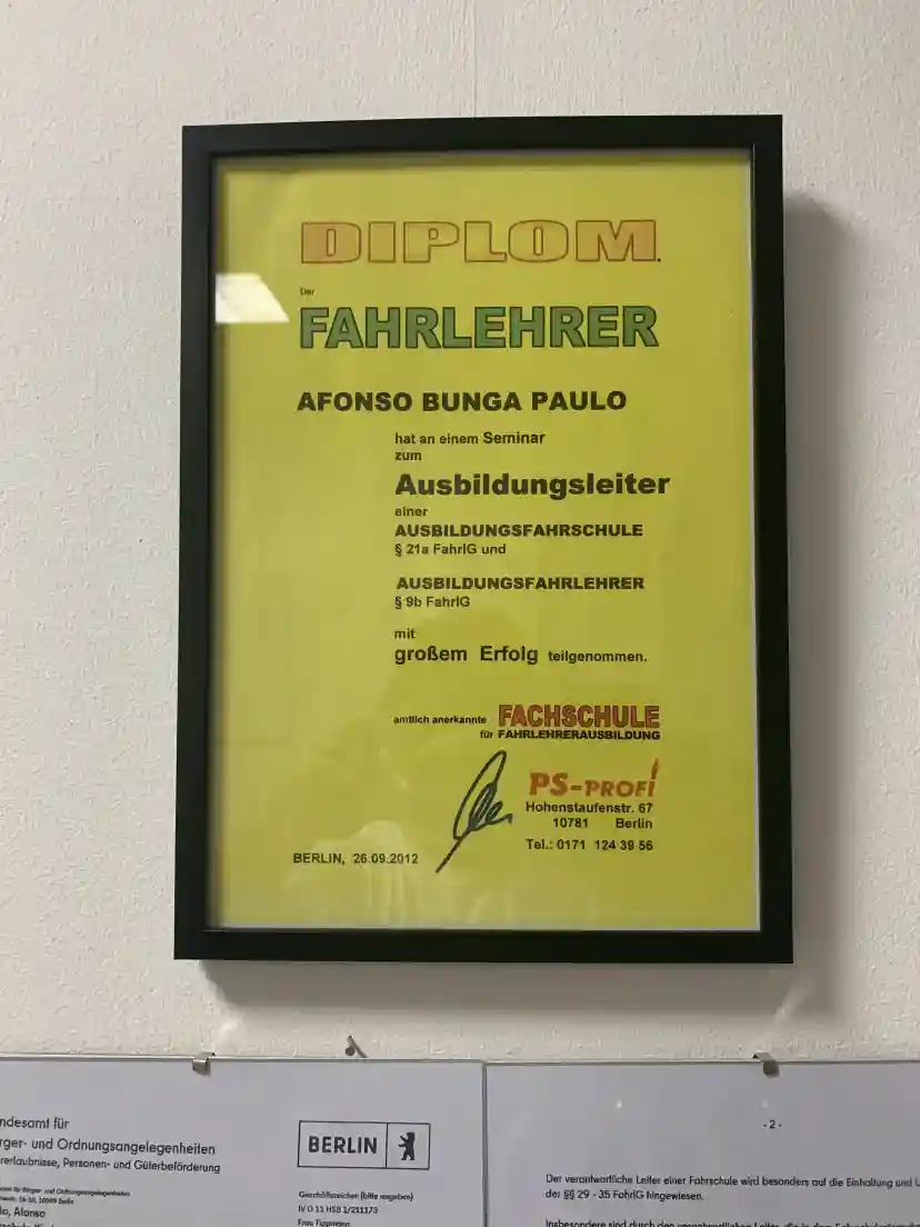 School Fahrschule Kimbangu Tempelhof 7