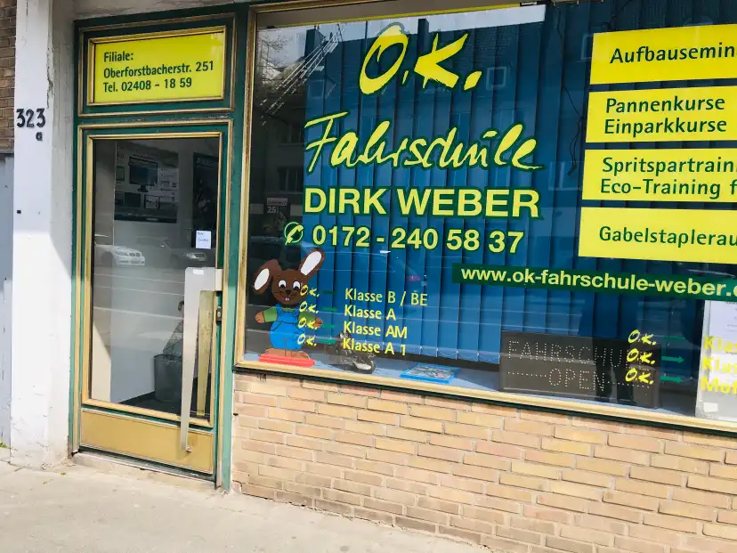 School Fahrschule O.K. Dirk Weber Brand 1