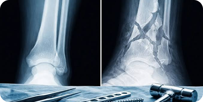 Illustration of the knee joint