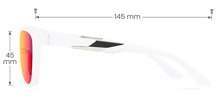 Daniel white   TR90  Sunglasses, size view