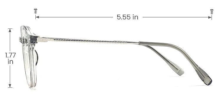 Jett green brown   Plastic  Eyeglasses, size view